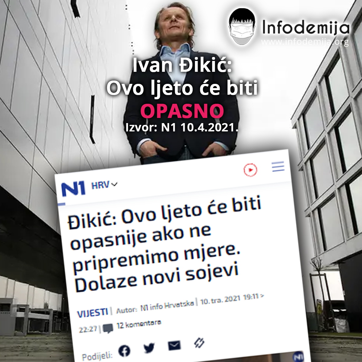 Ivan Đikić - Ovo ljeto će biti opasnije